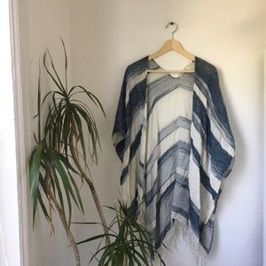 Urban Outfitters Striped Poolside Shawl